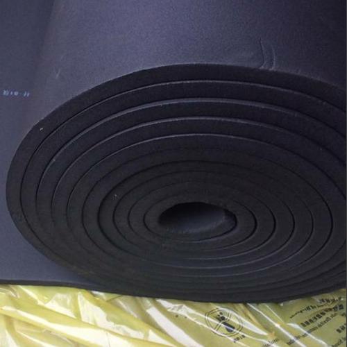b1级橡塑保温板中央空调风管保温隔热阻燃隔音海绵锦华橡塑海绵板